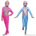 YEESAM Modest Muslim Swimwear for Girls Islamic Kids Swimsuit Full Cover UPF 50+ B018VKE11E